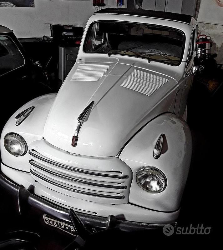 Usata Fiat Topolino 1950 Nero Utilitaria