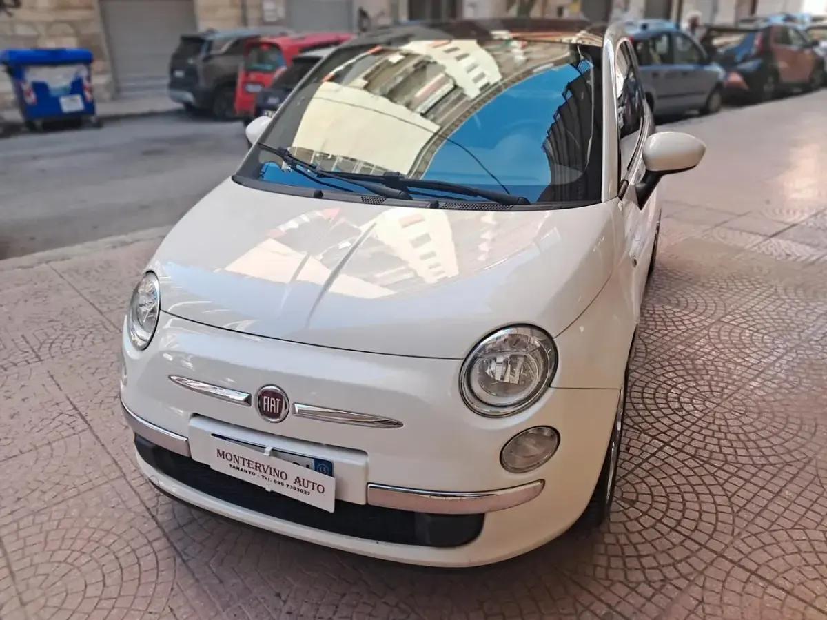 Usata Fiat 500 Lounge 69 CV (50 kW) 2015 Bianco Berlina