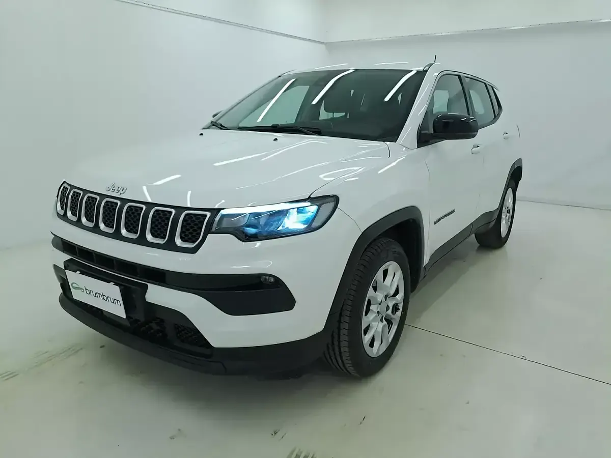 Usata Jeep Compass 150 CV (110 kW) 2021 Biancobianco SUV
