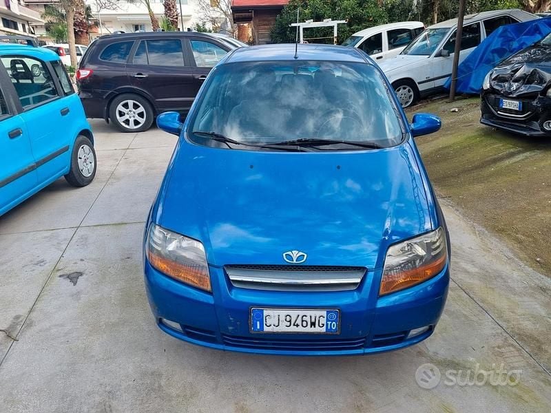 Usata Chevrolet Kalos SX 72 CV (52 kW) 2004 Blu Berlina