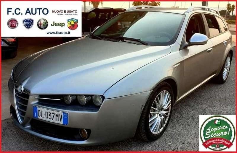 Grigio Usata 2009 Alfa Romeo 159 Progression Station wagon | 3500 € (Buon prezzo) - Immagine 1/4