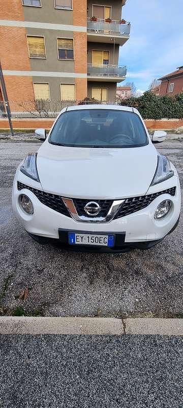 Usata Nissan Juke Acenta 110 CV (80 kW) 2015 Bianco SUV