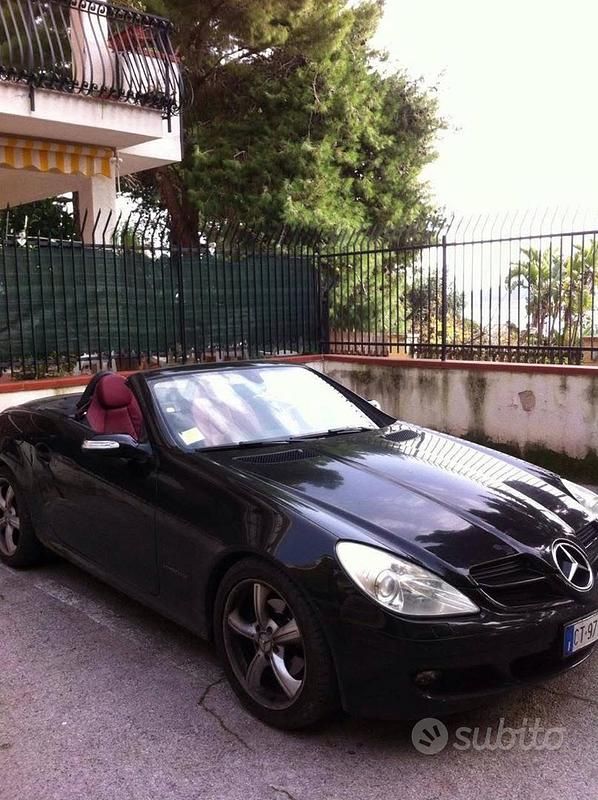Usata Mercedes SLK200 2005 Nero Cabrio