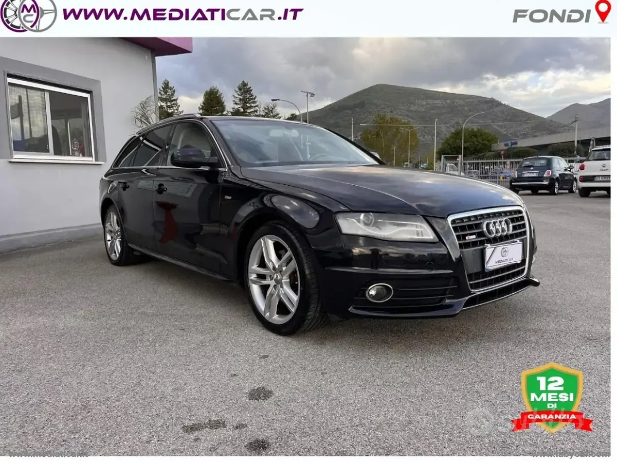 Usata Audi A4 S-Line 143 CV (105 kW) 2010 Nero Station wagon