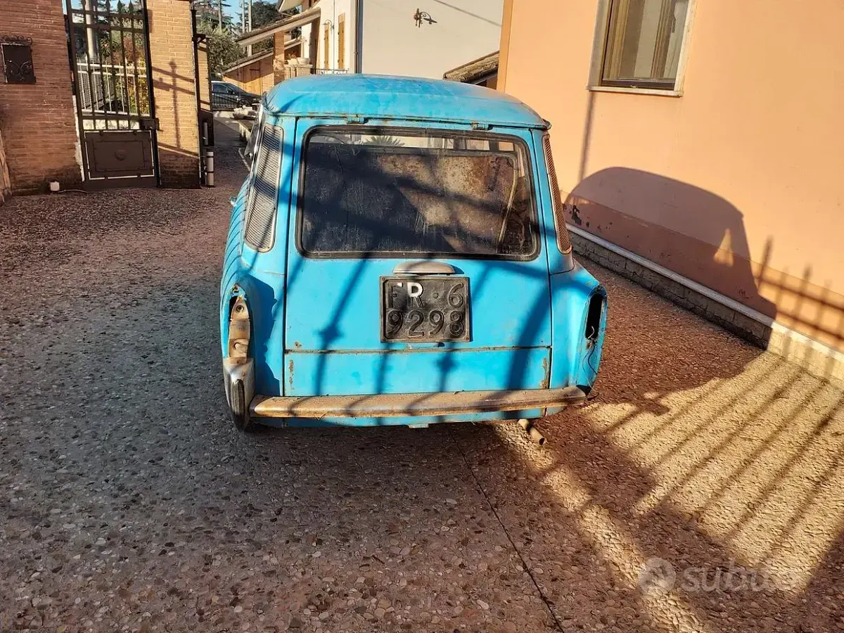 Usata Autobianchi Bianchina 1960 Blu Utilitaria
