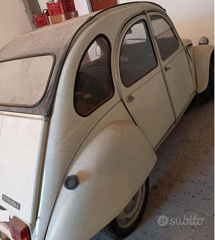 Usata Citroën 2CV 1982 Bianco Berlina