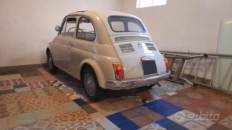 Usata Fiat Cinquecento 1970 Bianco Utilitaria