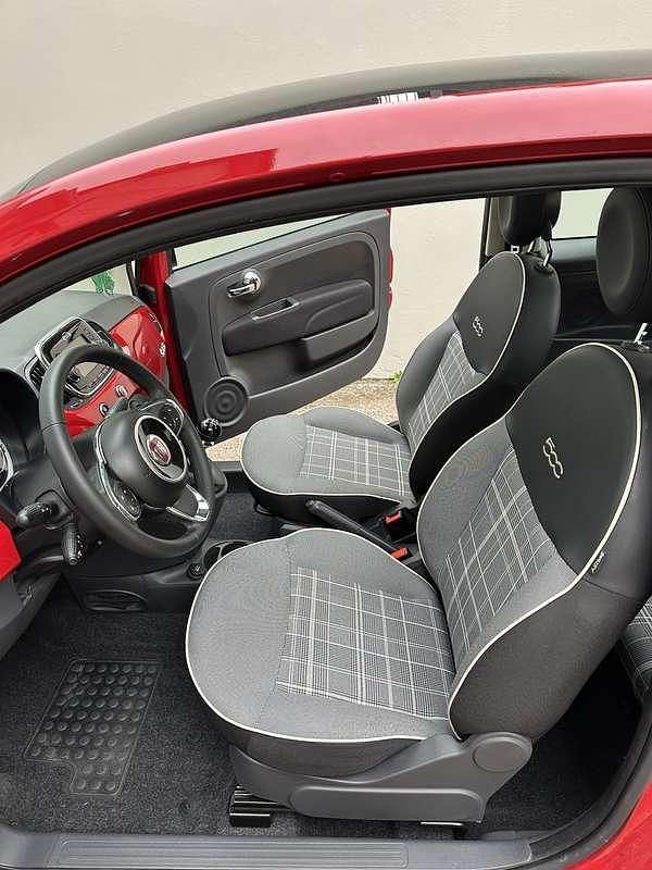 Usata Fiat 500 Lounge 69 CV (50 kW) 2017 Rosso Utilitaria