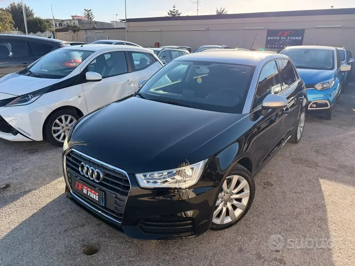 Usata Audi A1 116 CV (85 kW) 2016 Nero Utilitaria