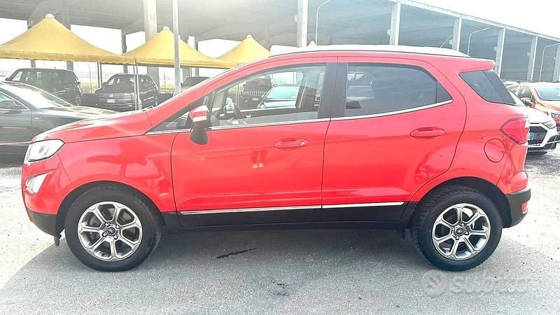 Usata Ford Ecosport 100 CV (73 kW) 2019 Rosso SUV
