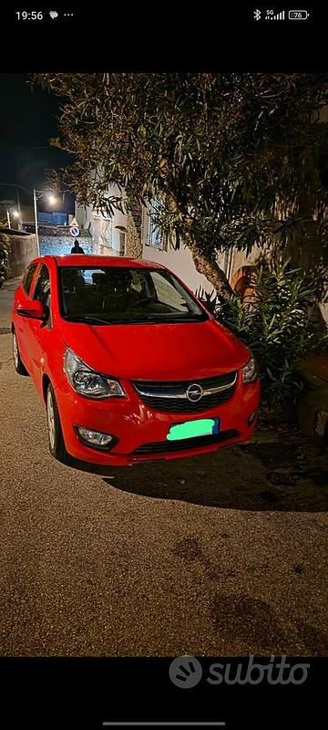 Rosso Usata 2016 Opel Karl Utilitaria | 5500 € (Ottimo prezzo) - Immagine 1/3