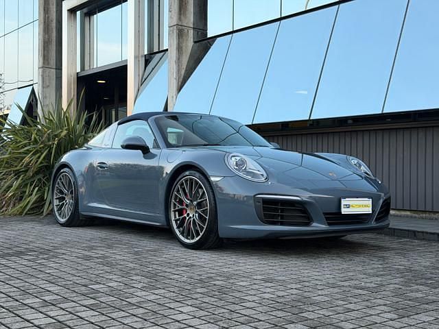 Usata Porsche 911 Targa 4S Sport 420 CV (308 kW) 2017 Azzurro Cabrio