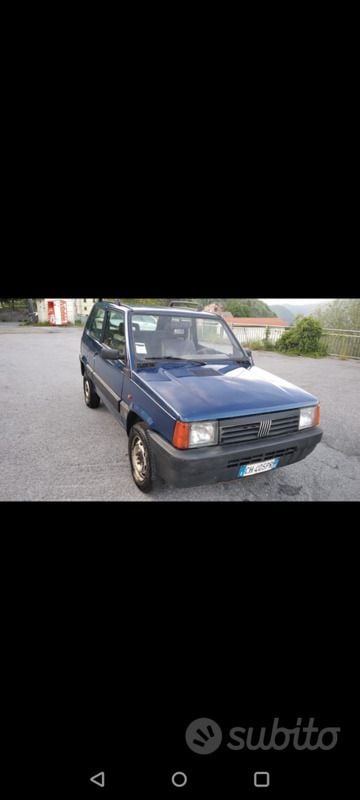 Usata Fiat Panda 4x4 Climbing 55 CV (40 kW) 2003 Blu Utilitaria