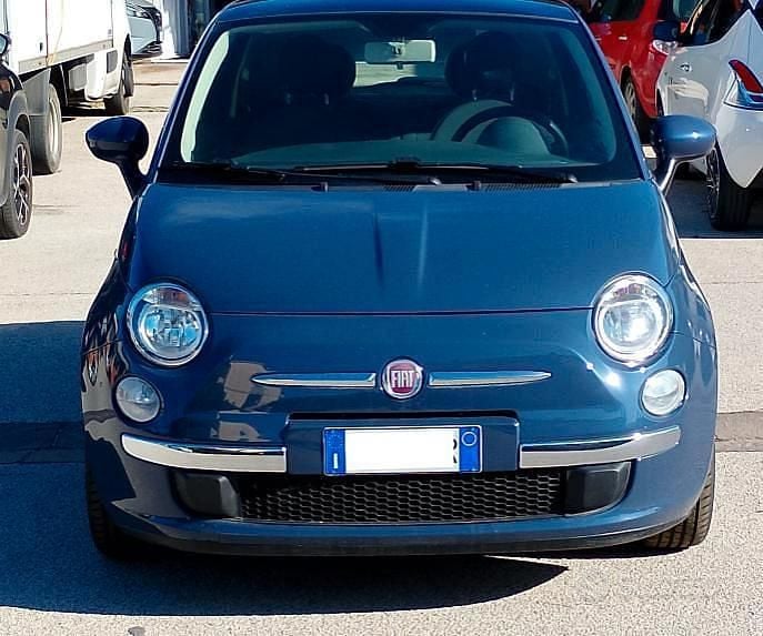 Usata Fiat 500 69 CV (50 kW) 2014 Blu Berlina