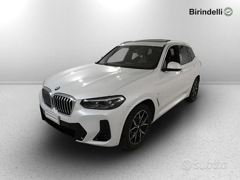 Usata BMW X3 M Sport 190 CV (139 kW) 2023 Bianco SUV