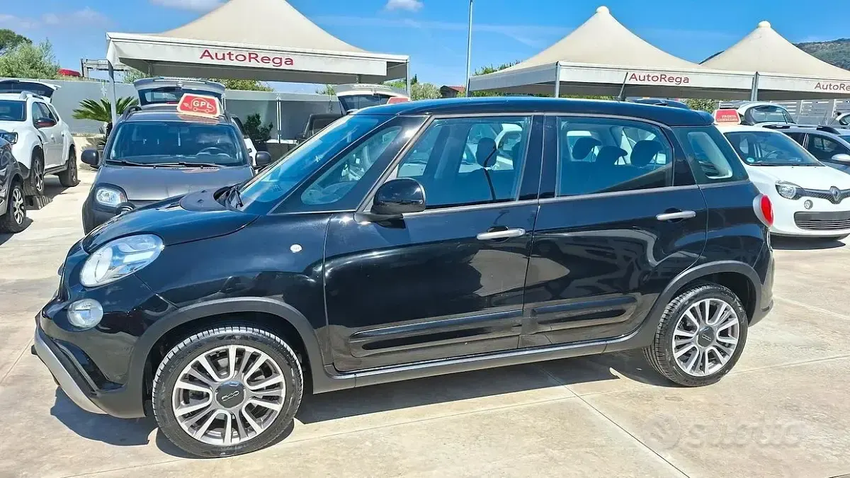 Usata Fiat 500L Cross 120 CV (88 kW) 2019 Nero Monovolume