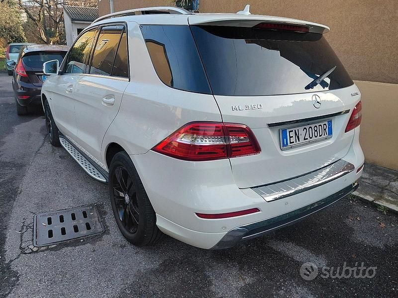 Usata Mercedes ML350 Premium 258 CV (189 kW) 2013 Bianco SUV