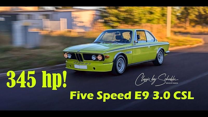 Usata BMW 3.0CSL Comfort Edition 206 CV (151 kW) 1973 Giallo Coupé