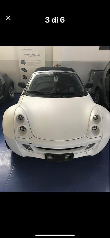 Usata Smart Roadster 82 CV (60 kW) 2003 Bianco Cabrio