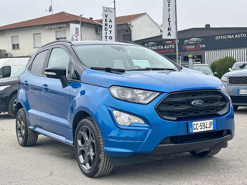 Usata Ford Ecosport ST-Line 125 CV (91 kW) 2020 Blu/azzurro SUV
