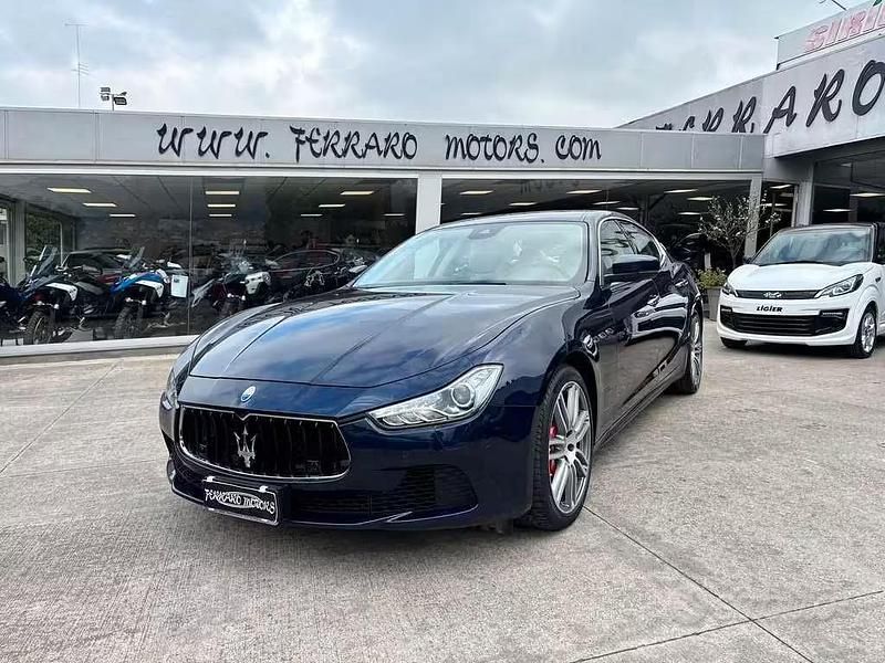 Usata Maserati Ghibli 275 CV (202 kW) 2017 Blu Berlina