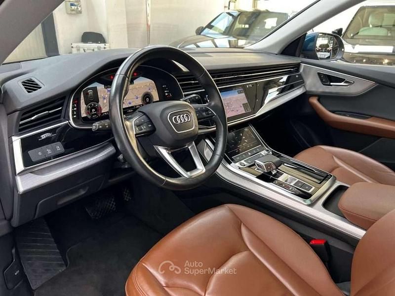 Usata Audi Q8 S-Line 286 CV (210 kW) 2021 Azzurro SUV