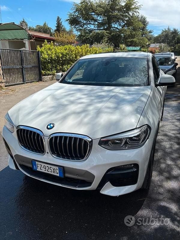 Usata BMW X4 M Sport 184 CV (135 kW) 2020 Bianco SUV