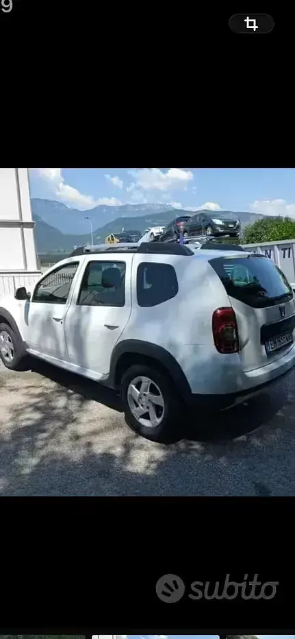 Usata Dacia Duster Ambiance 105 CV (77 kW) 2011 Bianco SUV