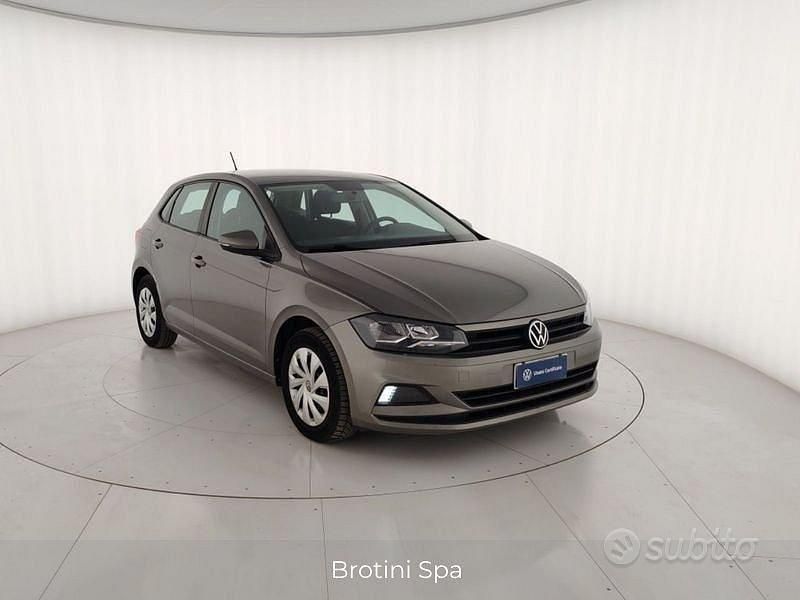 Usata VW Polo Comfortline 90 CV (66 kW) 2021 Grigio Utilitaria