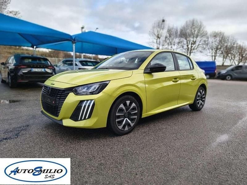 Usata Peugeot 208 Active 101 CV (74 kW) 2024 Giallo Utilitaria