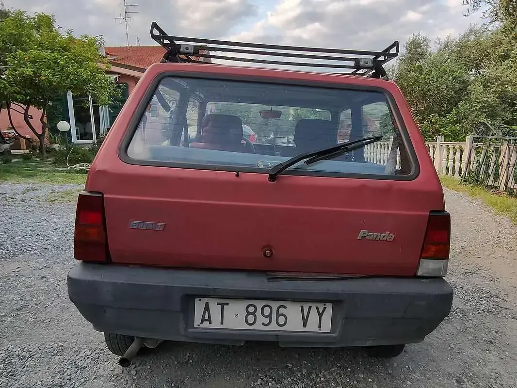 Usata Fiat Panda 1998 Rosso Berlina
