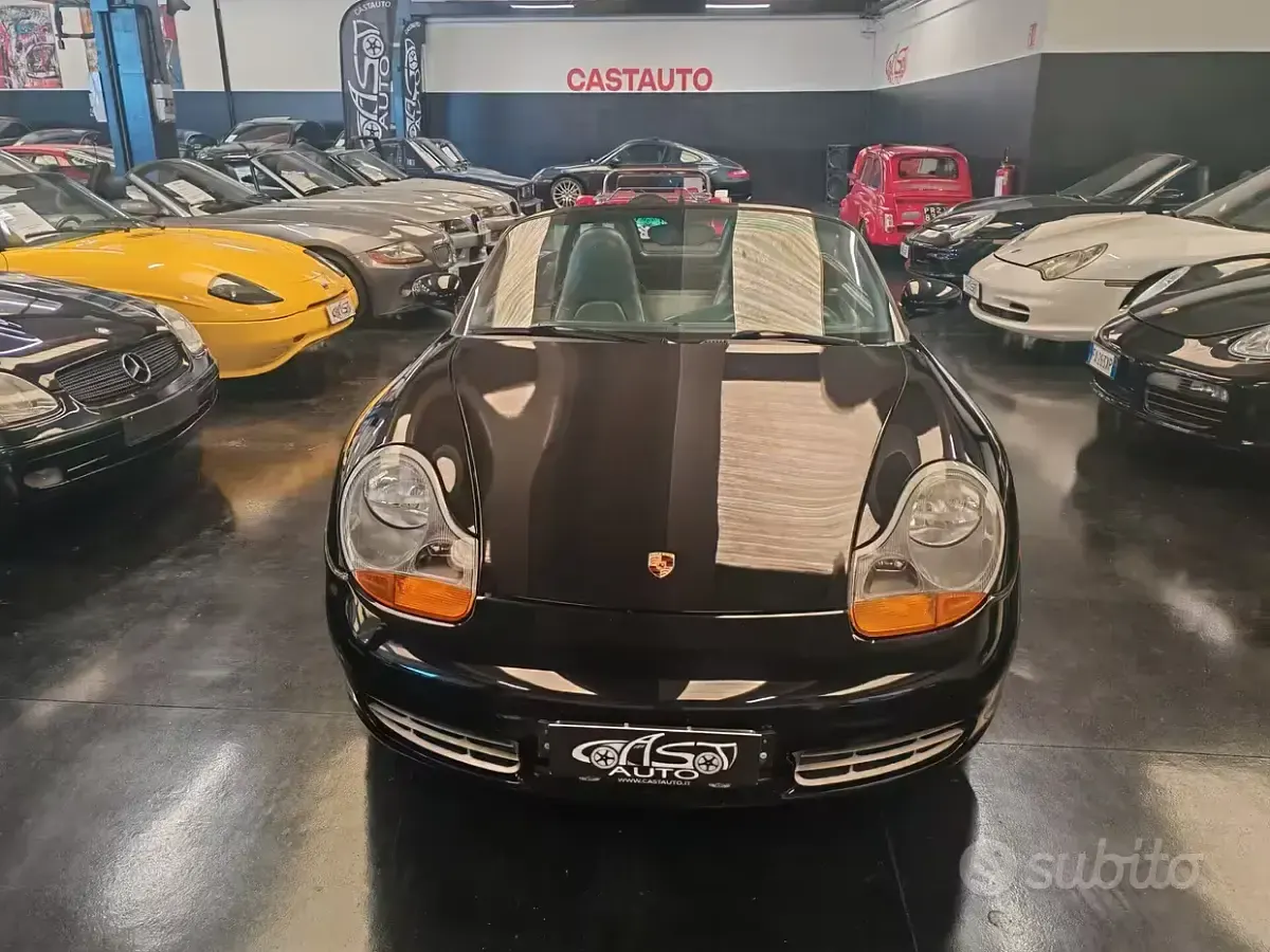 Usata Porsche 986 Boxster 204 CV (150 kW) 1998 Nero Cabrio
