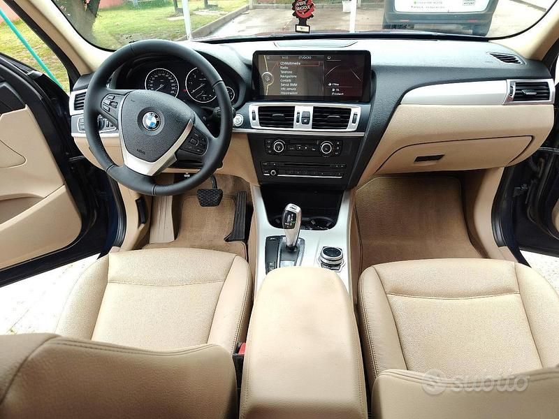 Usata BMW X3 184 CV (135 kW) 2011 Blu SUV