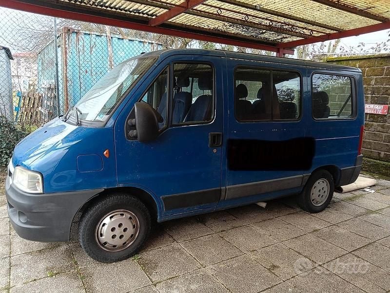 Usata Fiat Ducato 110 CV (80 kW) 2004 Blu Furgone