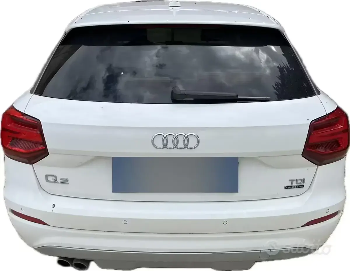 Usata Audi Q2 150 CV (110 kW) 2017 Bianco SUV