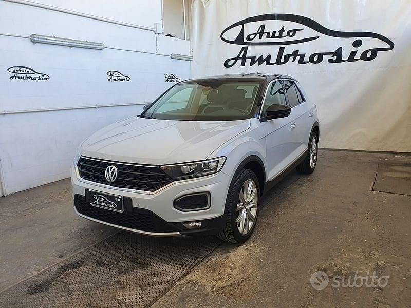 Usata VW T-Roc Advance 116 CV (85 kW) 2020 Bianco SUV