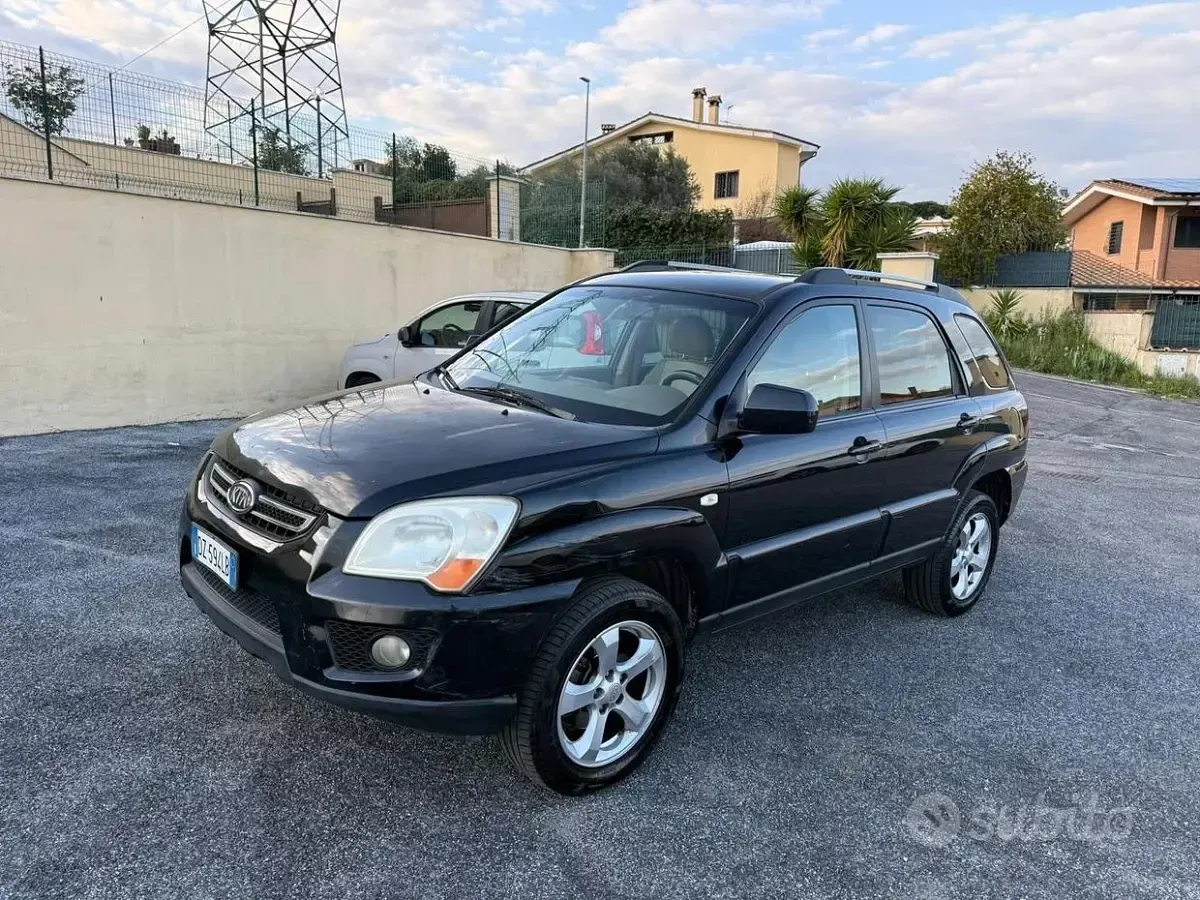 Usata Kia Sportage Active 141 CV (103 kW) 2008 Nero SUV