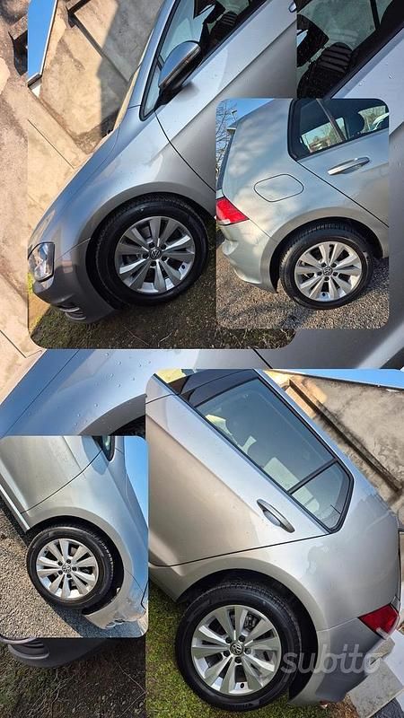 Usata VW Golf VII 105 CV (77 kW) 2014 Grigio Utilitaria