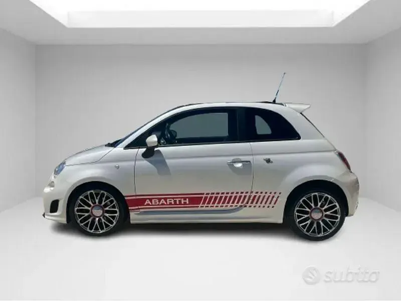 Usata Abarth 500 135 CV (99 kW) 2011 Bianco Berlina
