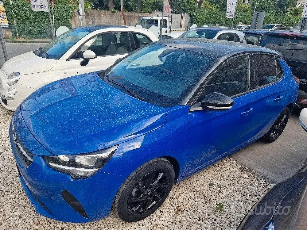 Usata Opel Corsa Elegance 75 CV (55 kW) 2020 Blu Utilitaria