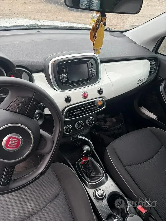Usata Fiat 500X 110 CV (80 kW) 2015 Bianco SUV
