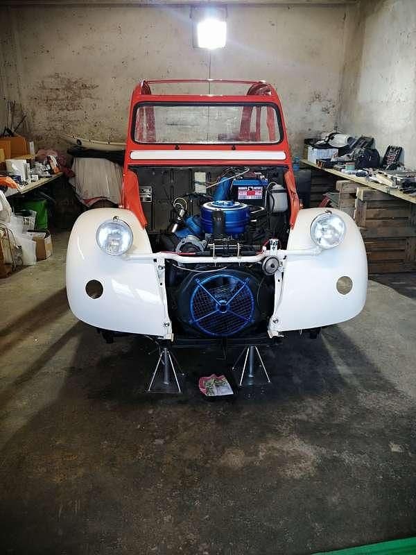 Usata Citroën 2CV 29 CV (21 kW) 1982 Rosso Berlina