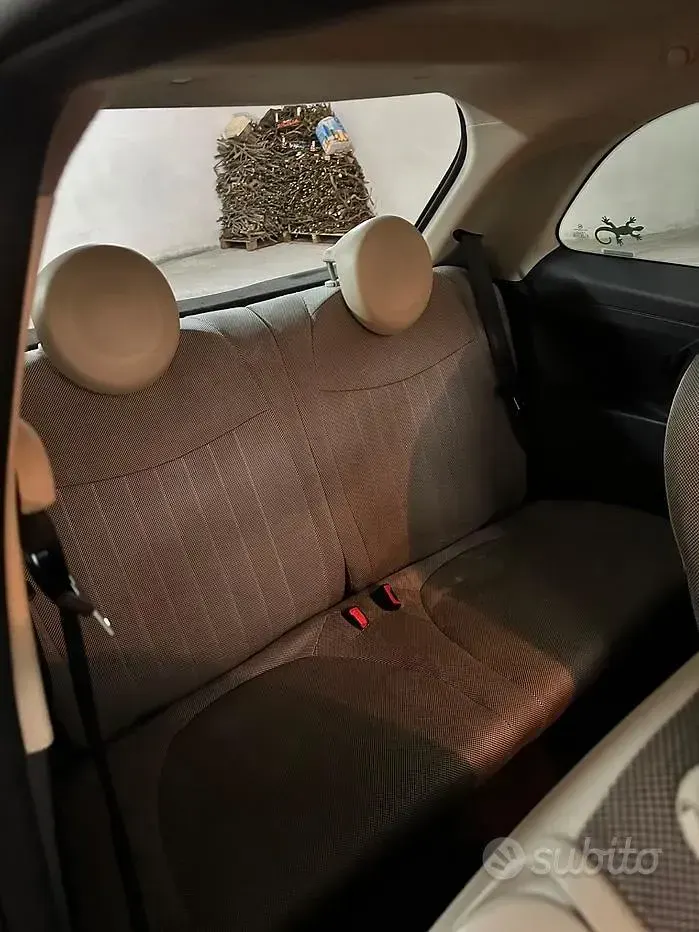 Usata Fiat 500 Lounge 69 CV (50 kW) 2010 Bluazzurro Berlina