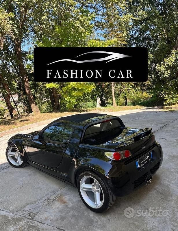 Usata Smart Roadster Brabus 82 CV (60 kW) 2005 Nero Cabrio