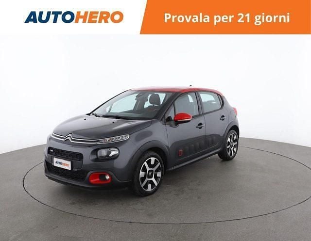 Grigio Usata 2017 Citroën C3 PureTech Tre volumi | 8499 € (Buon prezzo) - Immagine 1/2