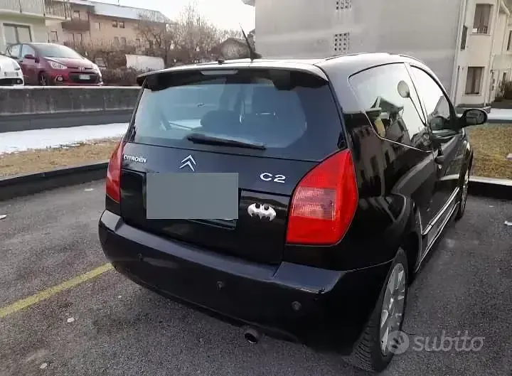 Usata Citroën C2 68 CV (50 kW) 2005 Nero Utilitaria