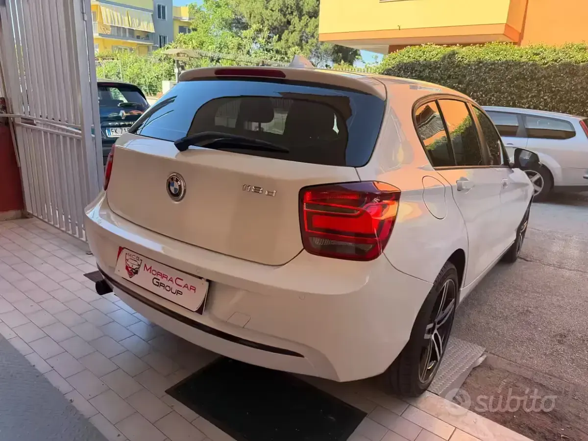 Usata BMW 118 M Sport 143 CV (105 kW) 2013 Bianco Utilitaria