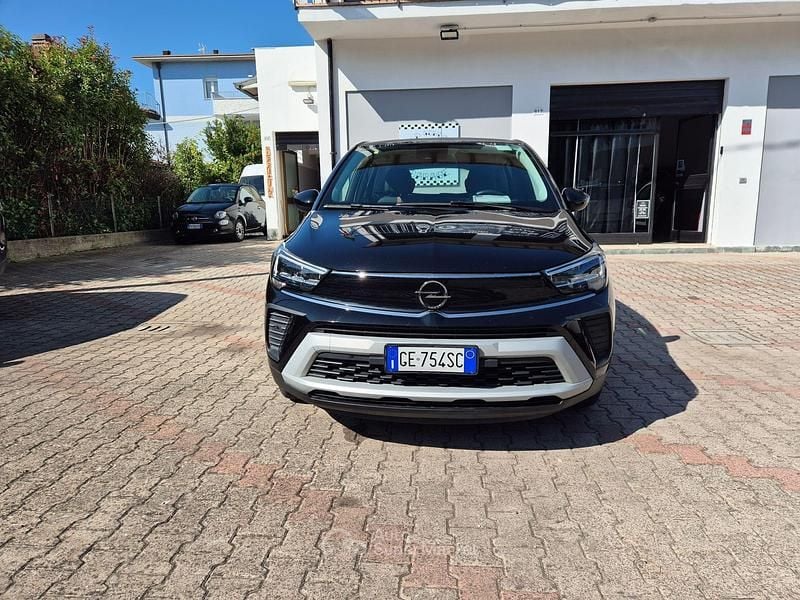 Usata Opel Crossland X 120 CV (88 kW) 2021 Nero SUV