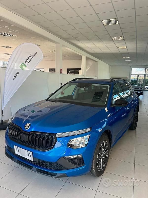 Usata Skoda Kamiq 116 CV (85 kW) 2025 Blu SUV