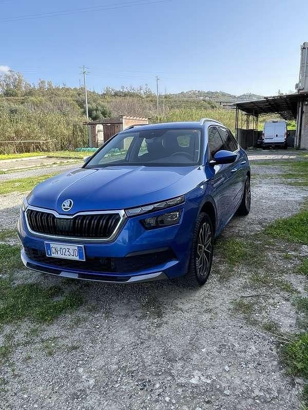 Usata Skoda Kamiq Style 116 CV (85 kW) 2020 Blu/azzurro SUV